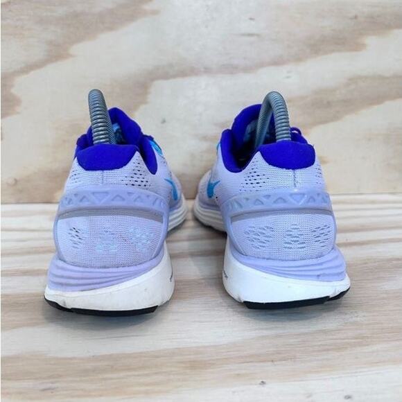 Nike - Lunar Glide 5 - Running Shoes - Blue/Purple - Women's - 7.5 - 599395-545 - Picture 6 of 9